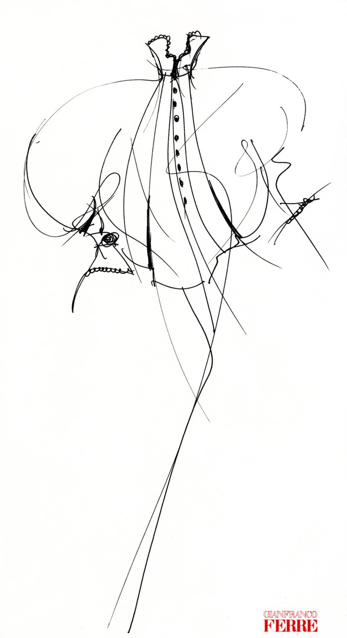 Disegno uscita sfilata