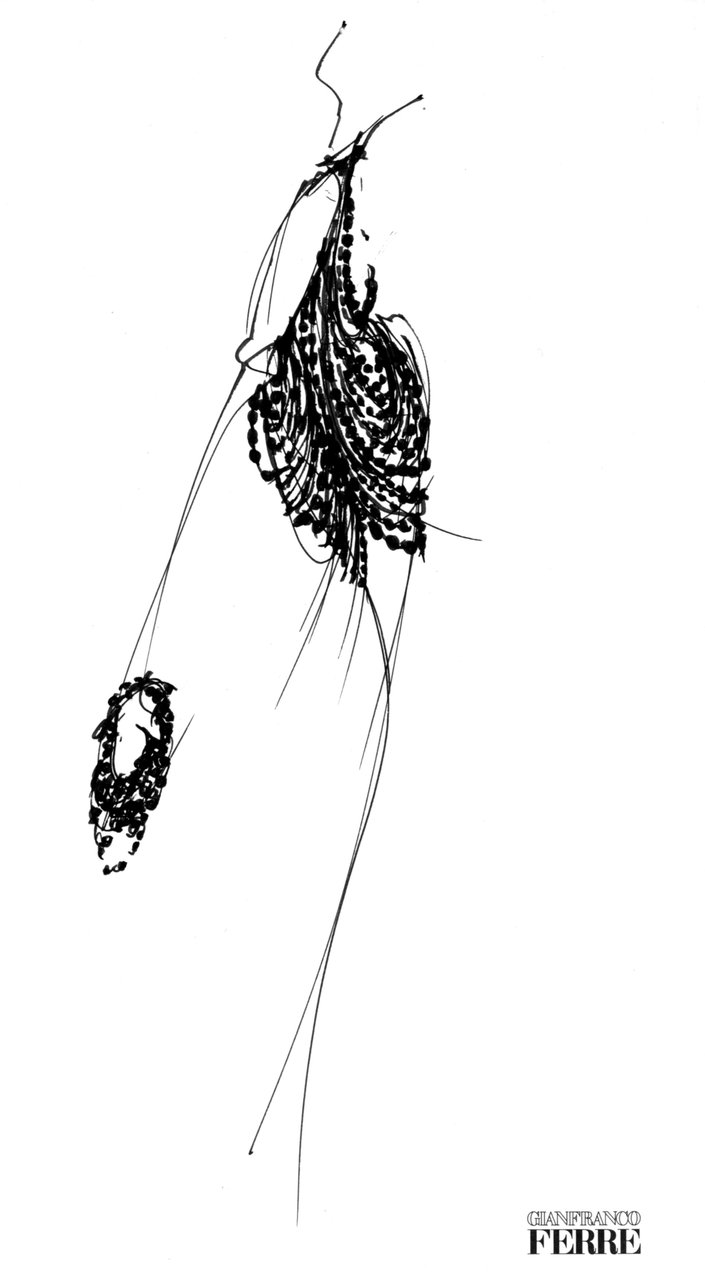 Disegno uscita sfilata