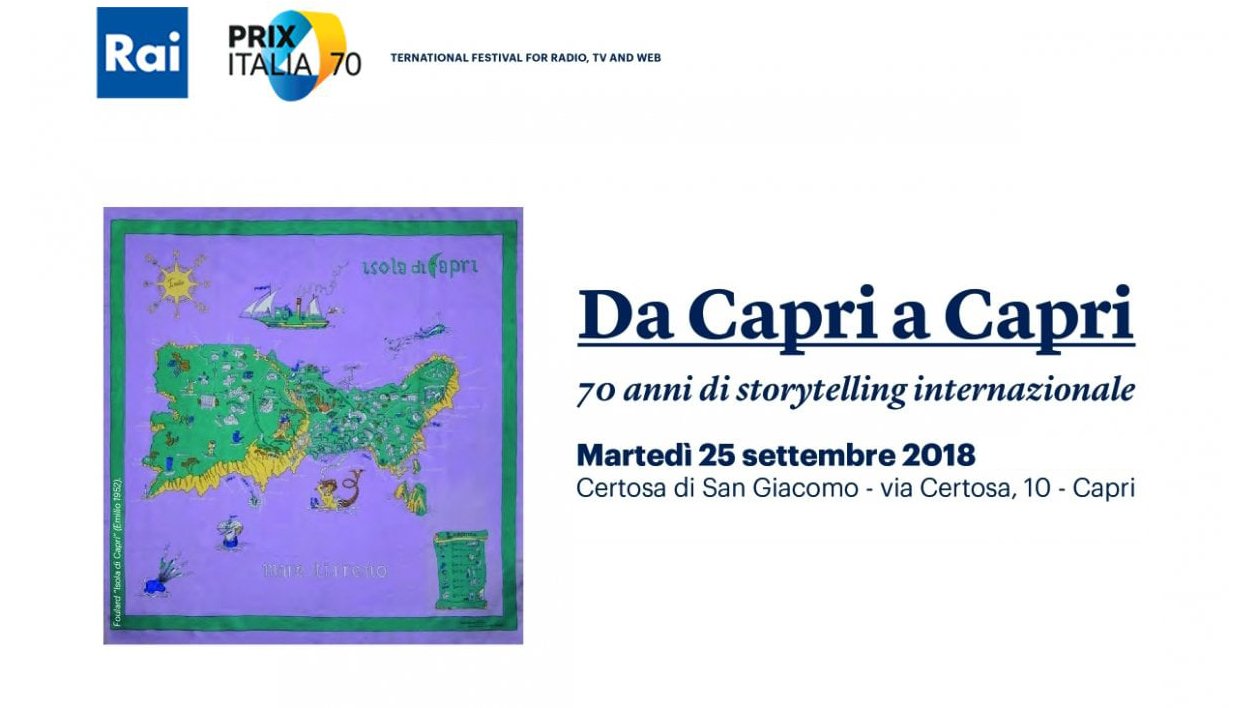 Da Capri a Capri:<br>70 anni di storytelling internazionale