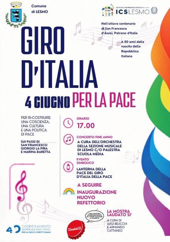 “Giro d’Italia per la Pace”