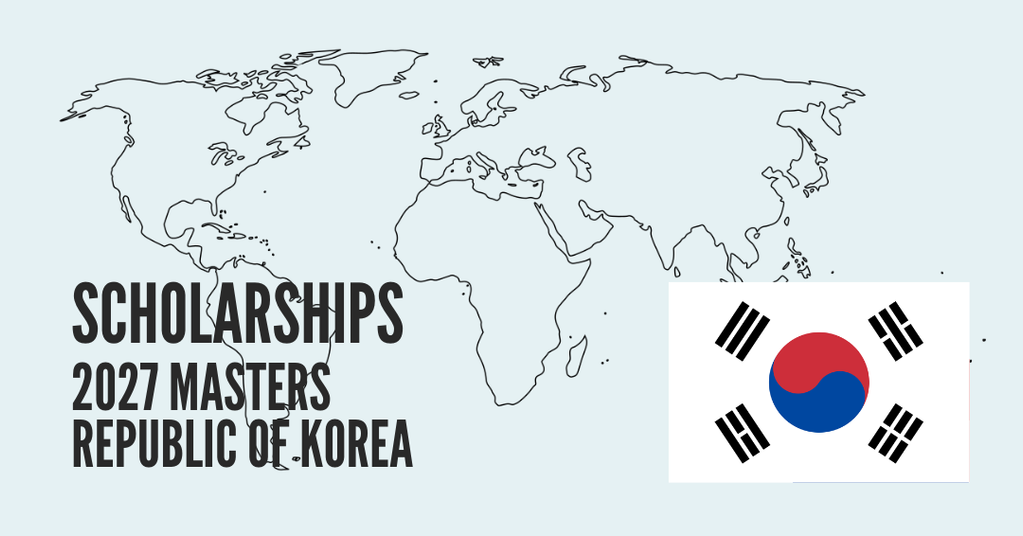 BORSE DI STUDIO PER CITTADINI DELLA COREA DEL SUD - MASTER 2027