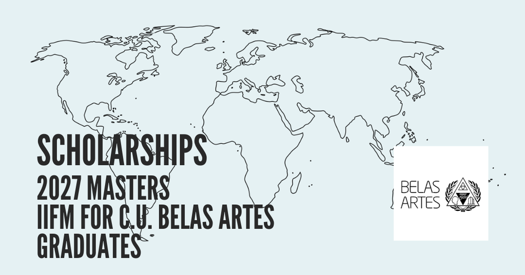 BORSE DI STUDIO PER STUDENTI E ALUMNI C.U. BELAS ARTES - MASTER 2027