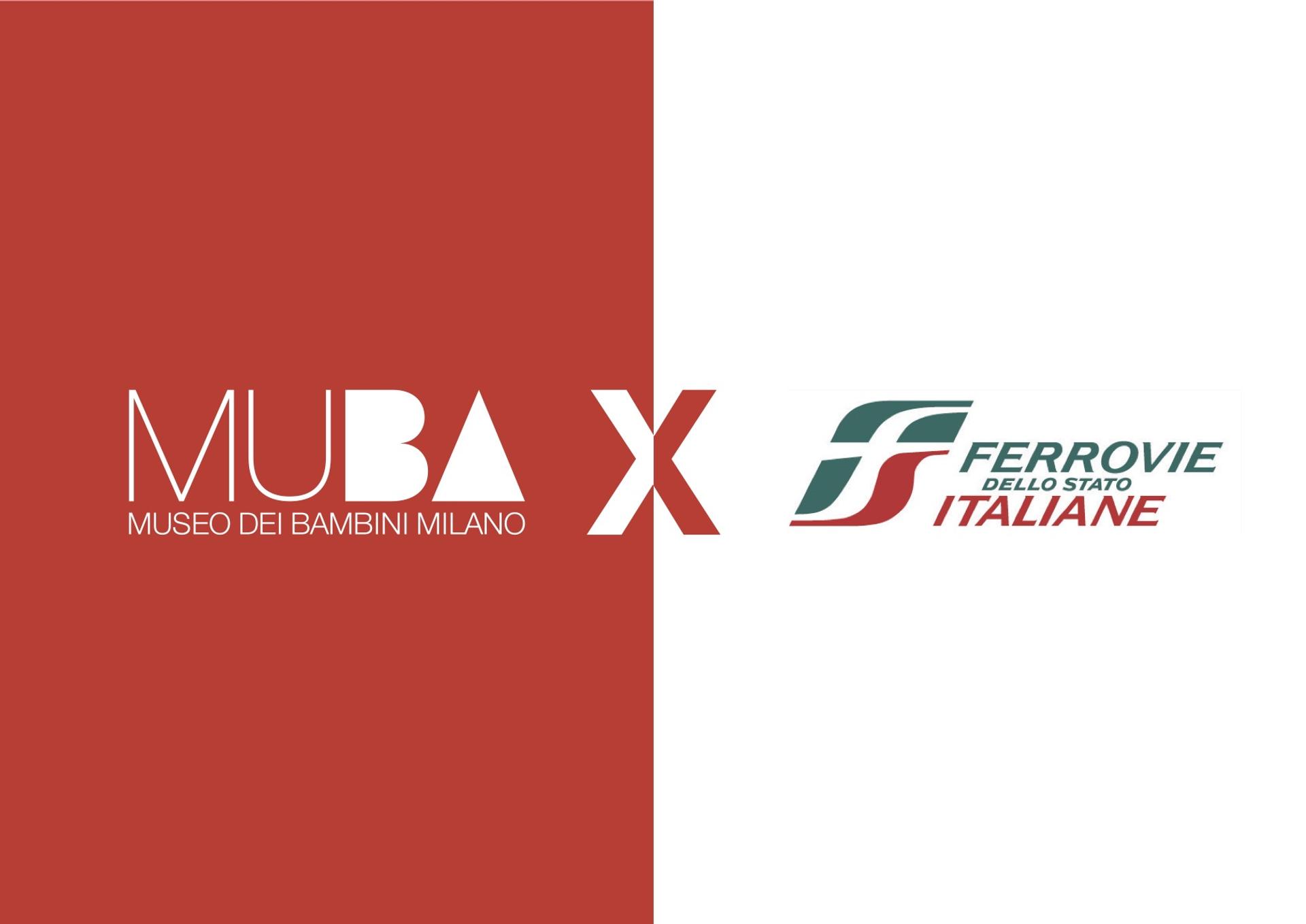 MUBA x Ferrovie logo