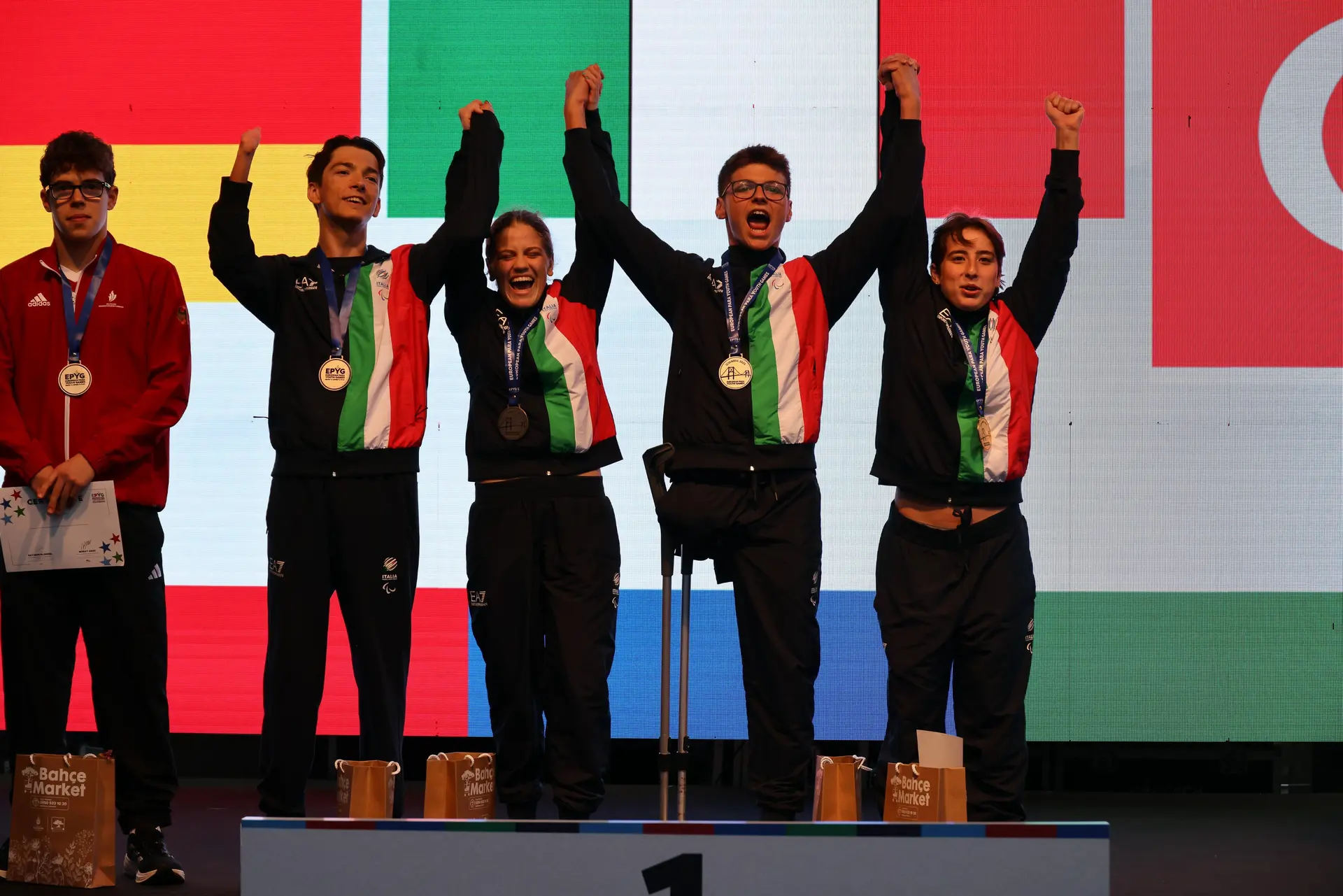Staffetta 4x50 Clementoni, Magrassi, Gernone e Gagliardi Gurrieri EPYG 2025 Istanbul