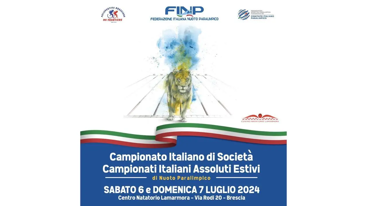 Brescia Accoglie i Campionati Italiani Assoluti Estivi di Nuoto Paralimpico
