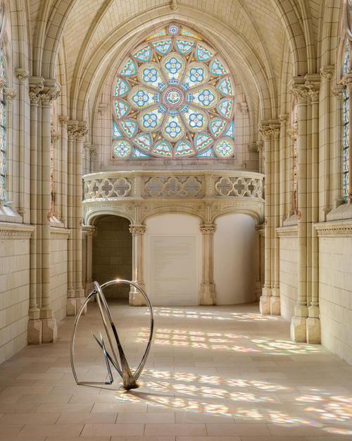 Lulù Nuti at the Chapelle Jeanne d’Arc in Thouars