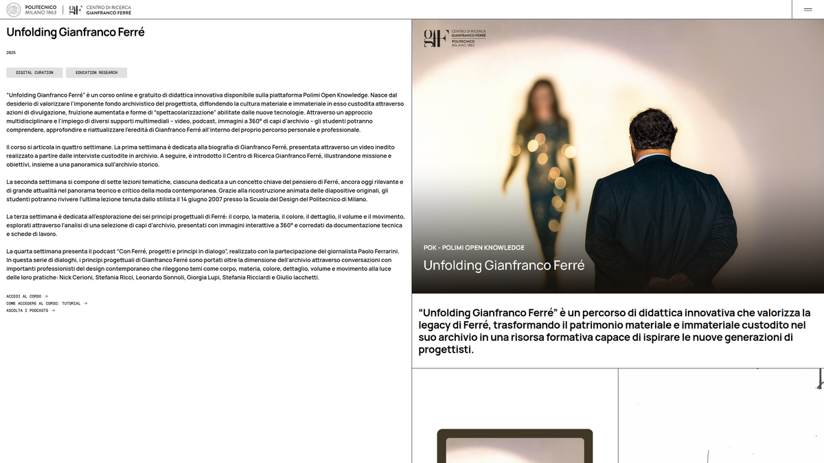 Centro di Ricerca Gianfranco Ferré