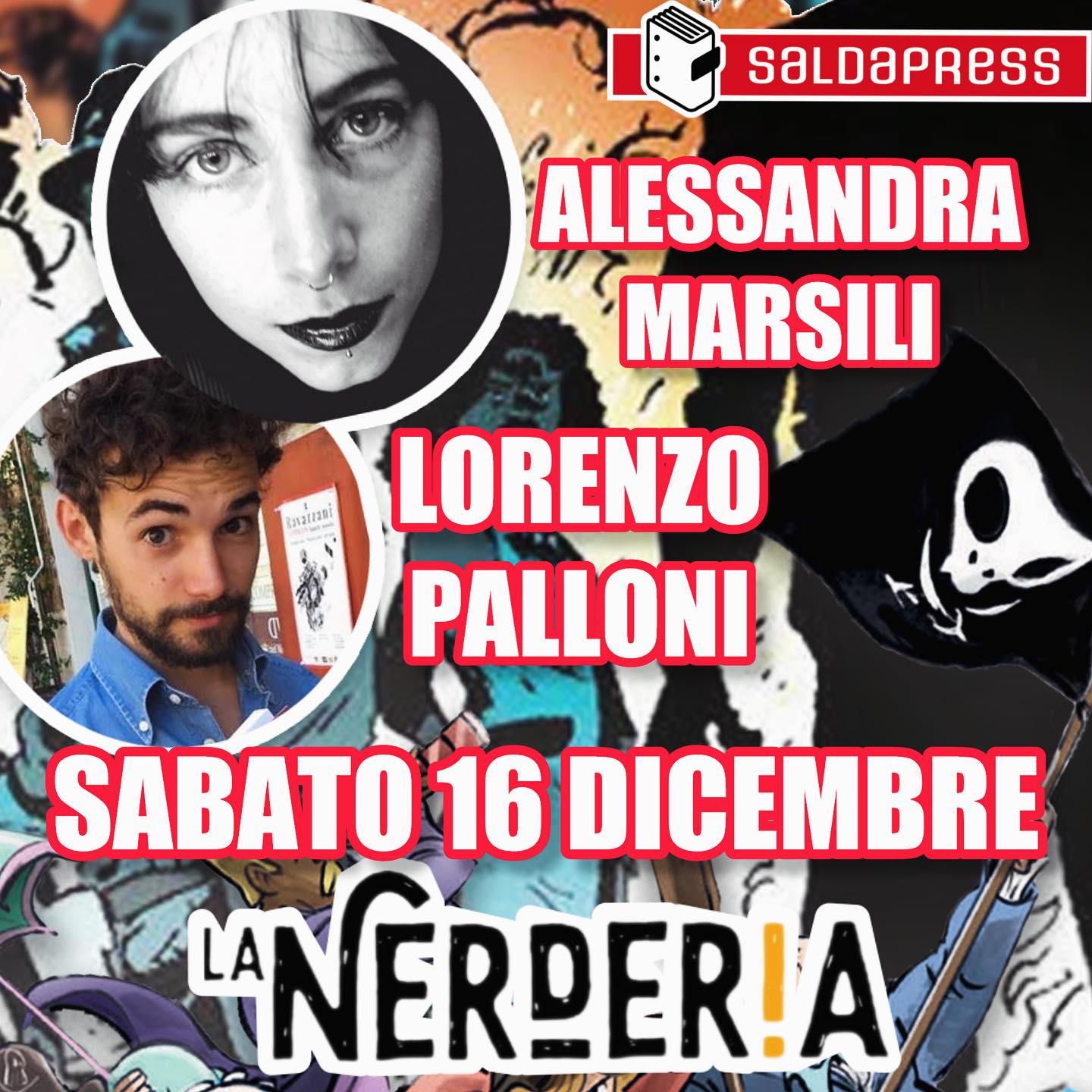 16 Dicembre 2023 Presentazione La Nerder!a - Pavia