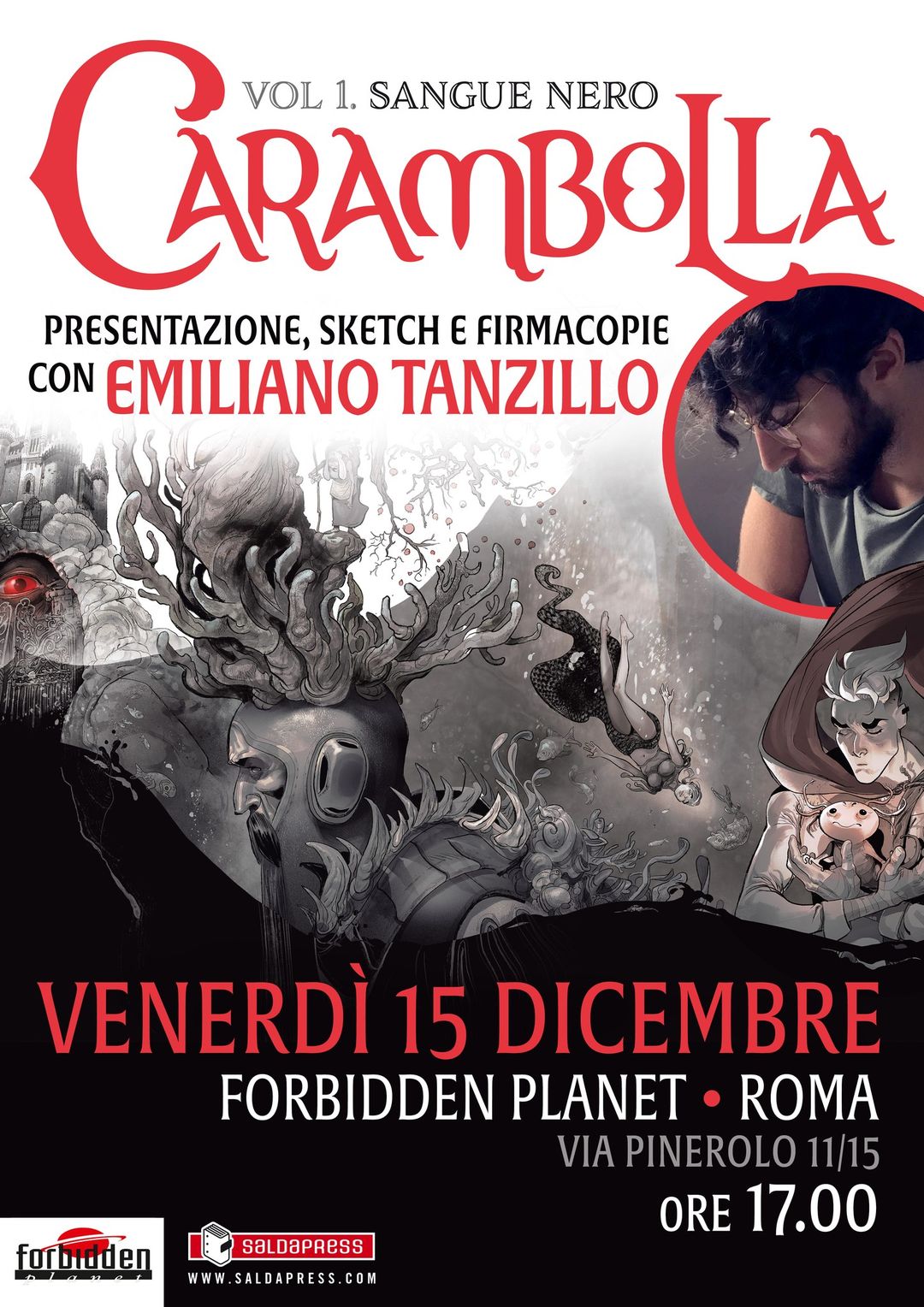 15 Dicembre 2023 Presentazione Forbidden Planet