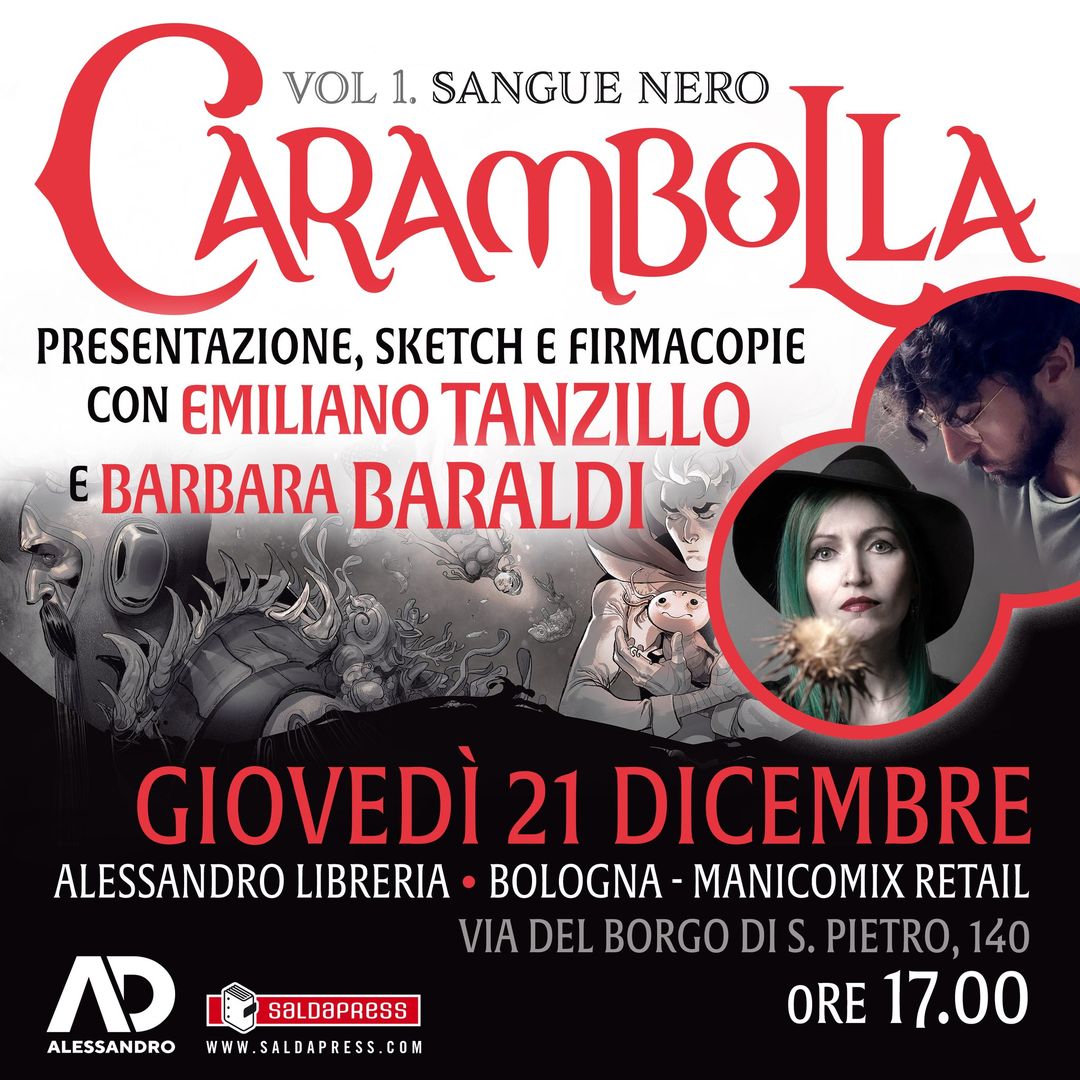 21 Dicembre 2023 Presentazione Alessandro Libreria - Bologna