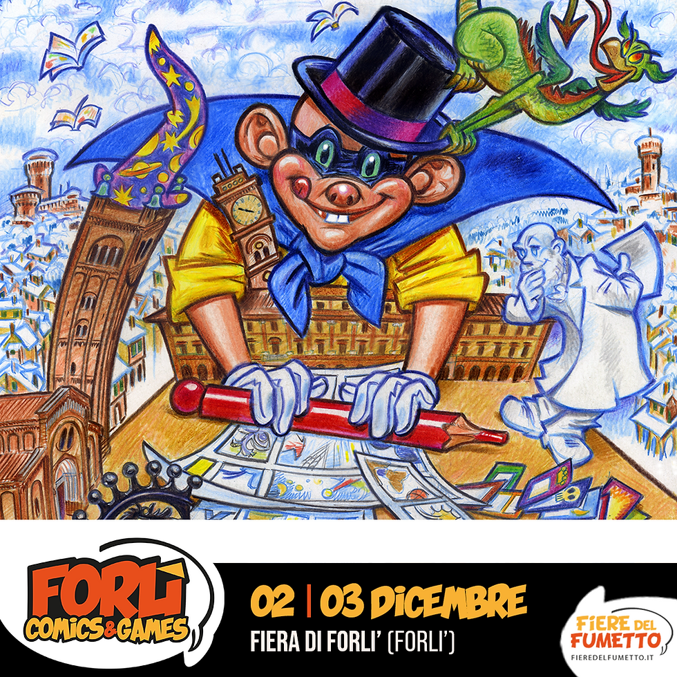 2/3 Dicembre 2023 Forlì Comics&Games 2023 Forlì