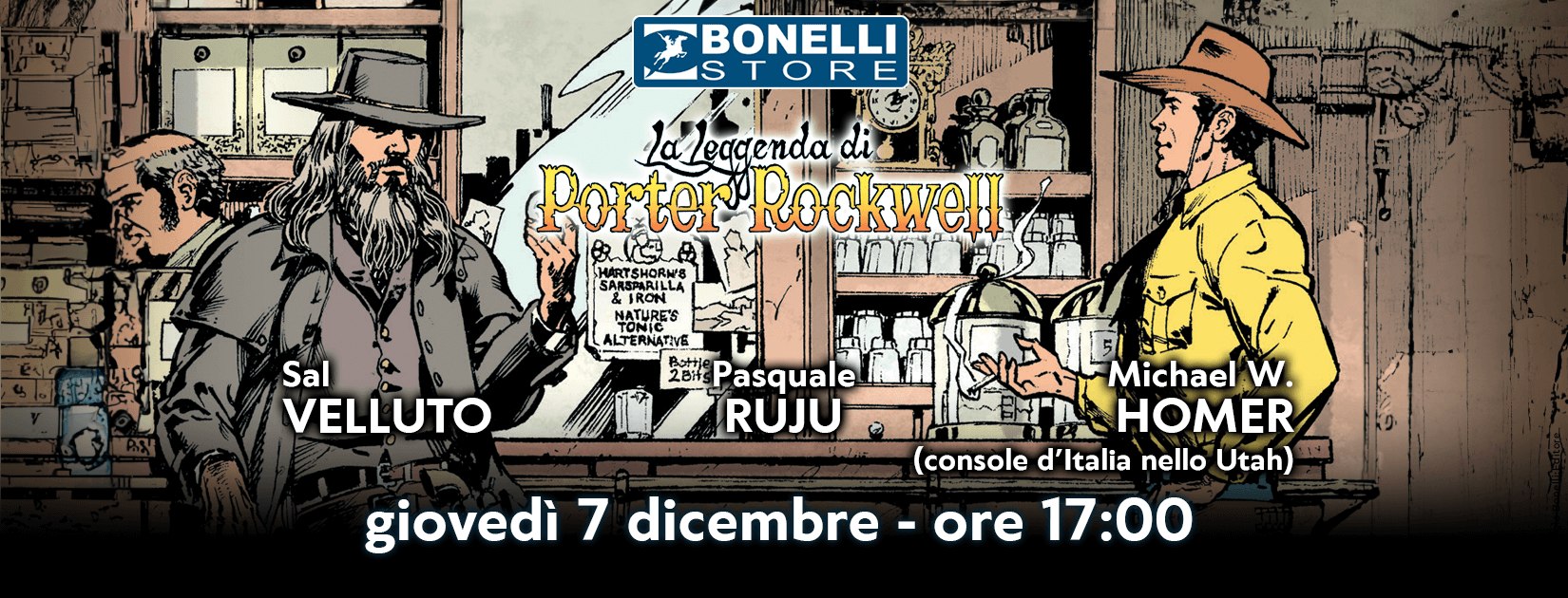 7 Dicembre 2024 Incontro Bonelli Store