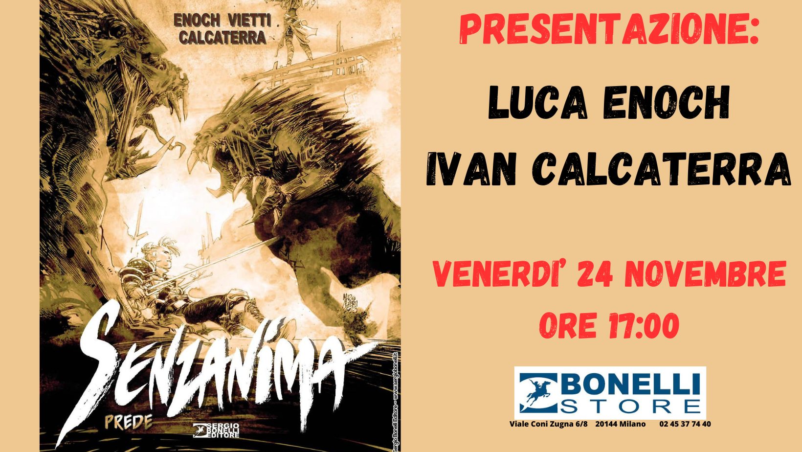 24/11/2023 Incontro Bonelli Store