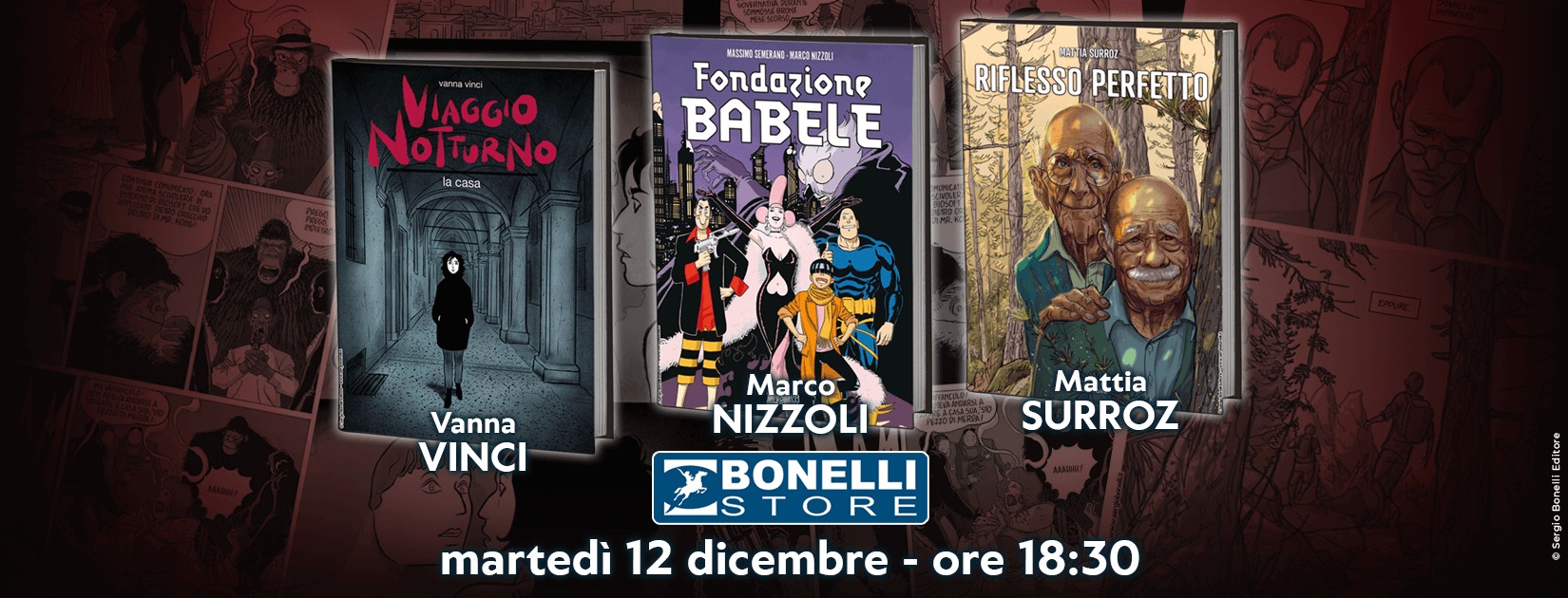 12 Dicembre 2023 Incontro Bonelli Store