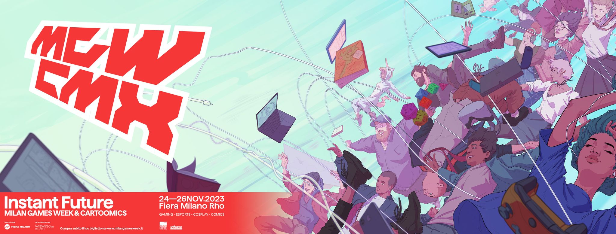 24/26 Novembre 2023 Milan Games Week & Cartoomics 2023 FIera Milano