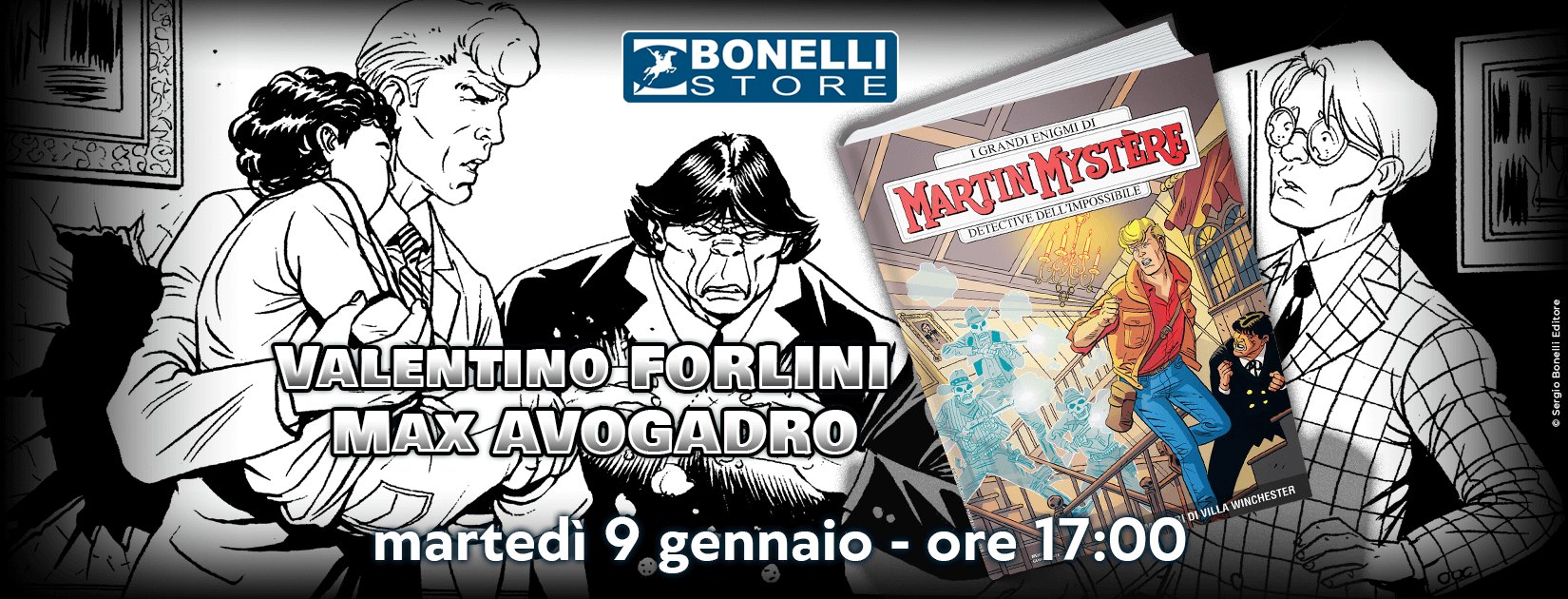 9 gennaio 2024 Incontro Bonelli Store