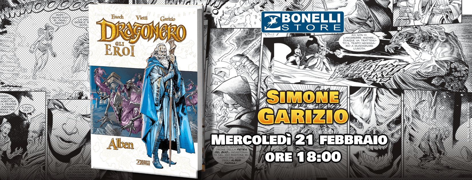21 Febbraio 2024 Firmacopie Bonelli Store