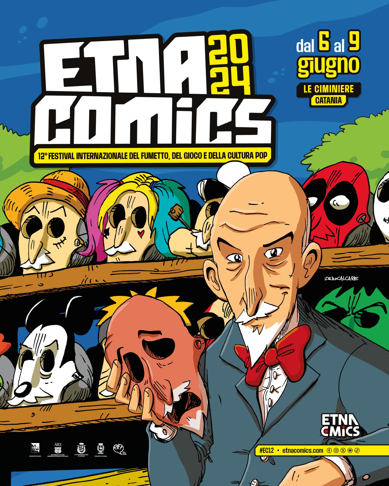 6/9 Giugno 2024 Etna Comics 2024 Catania