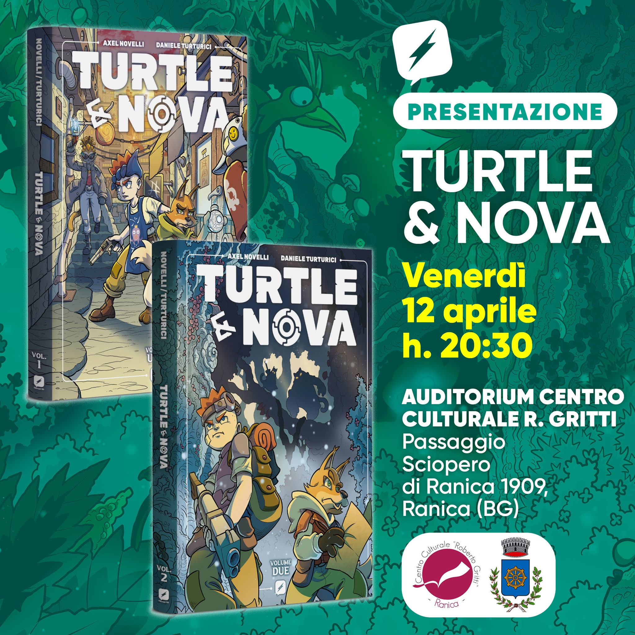 12 Aprile 2024 Presentazione Biblioteca Ranica