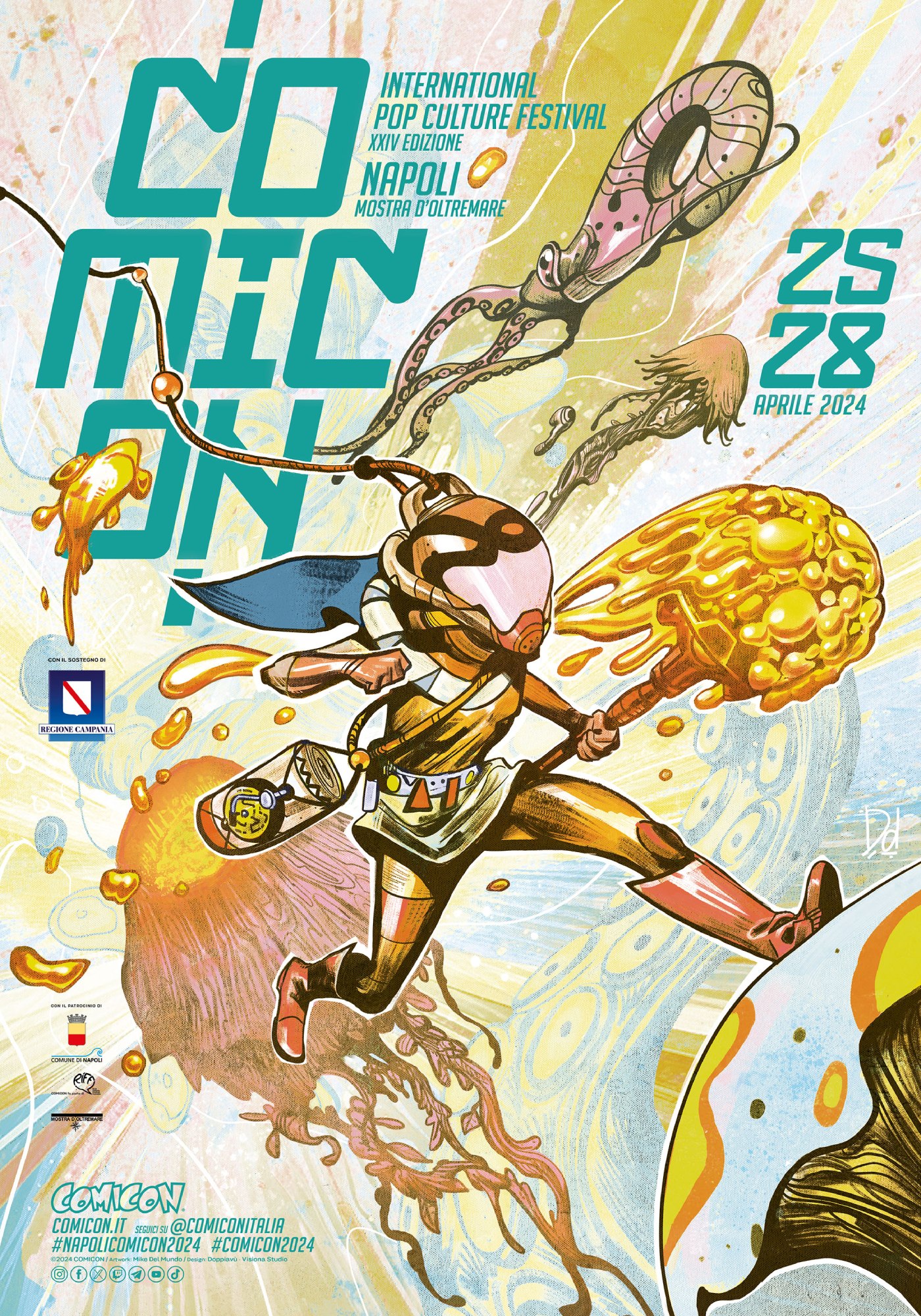 25/28 Aprile 2024 Napoli Comicon 2024 Napoli