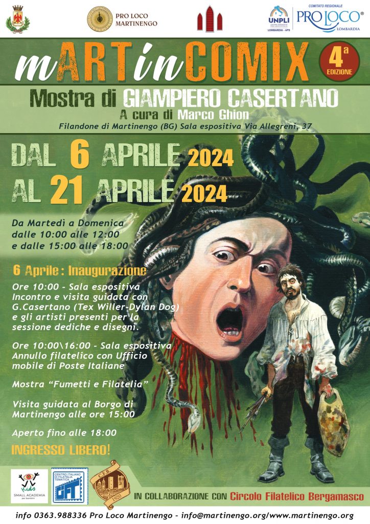 6 Aprile 2024 mARTinCOMIX 2024 Martinengo