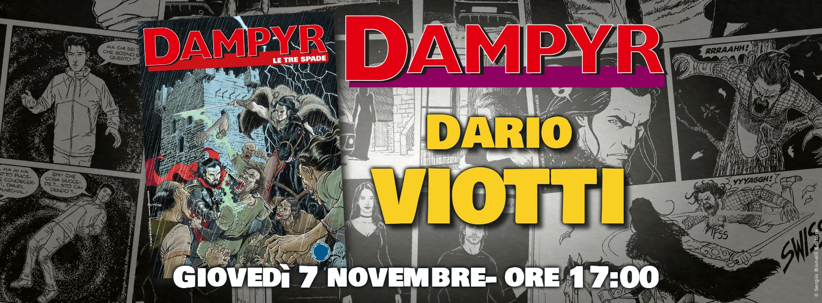 7 Novembre 2024 Firmacopie - Dario Viotti Bonelli Store