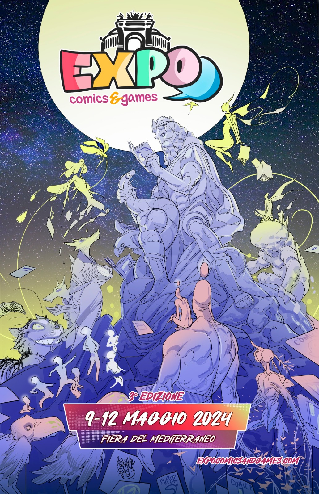 9/12 Maggio 2024 Expo Comics & Games 2024 Fiera del Mediterraneo