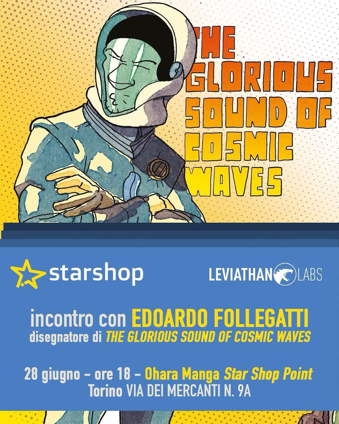 28 Giugno 2024 Incontro con Edoardo Follegatti Star Shop Torino