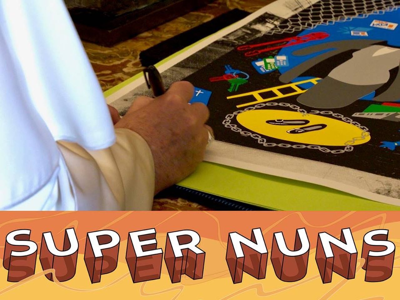 Le Pape François lance Supernuns