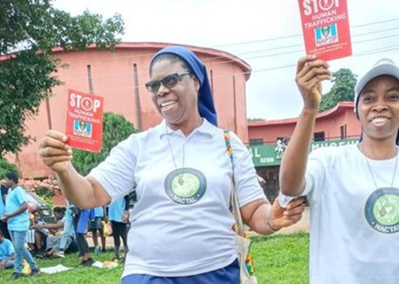Sr. Philomena Okwu, DC, from the COSUDOW network (TK Nigeria)