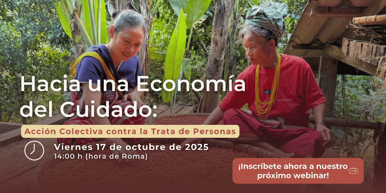 Webinar « Hacia una economía del cuidado: acción colectiva contra la trata de personas »