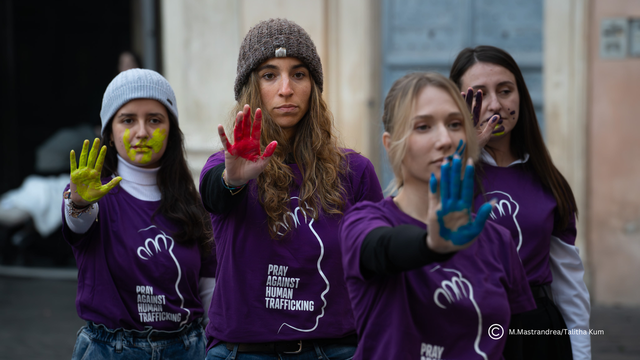 Lanzamiento de un nuevo llamamiento a la acción DE Y A LOS jóvenes EMBAJADORES DE ESPERANZA contra la trata de las personas