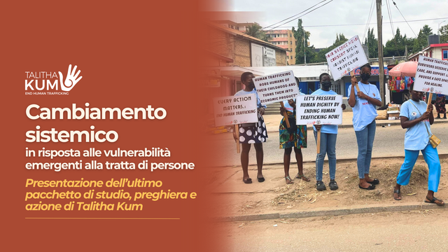Nuovo pacchetto di studio di Talitha Kum per il cambiamento sistemico