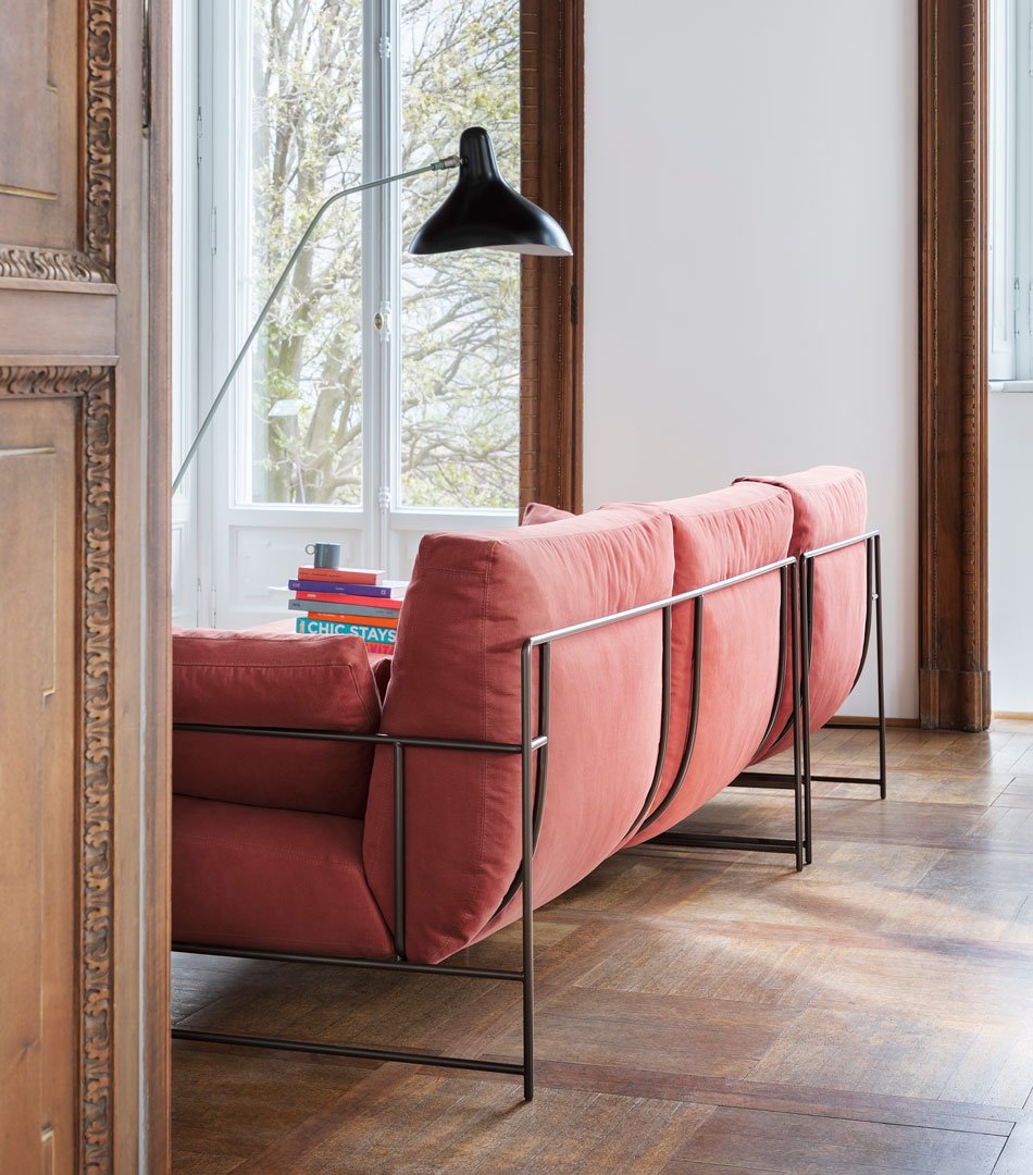 Desiree Rito Red Sofa