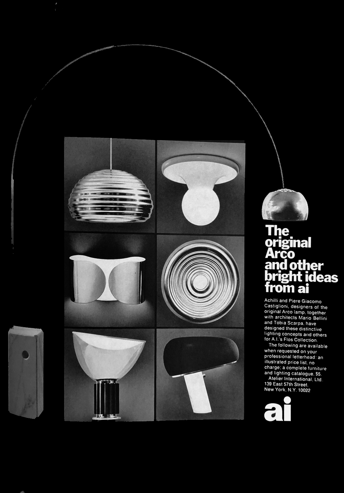Atelier International advertising on Interiors