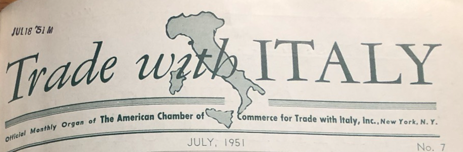Trade With Italy