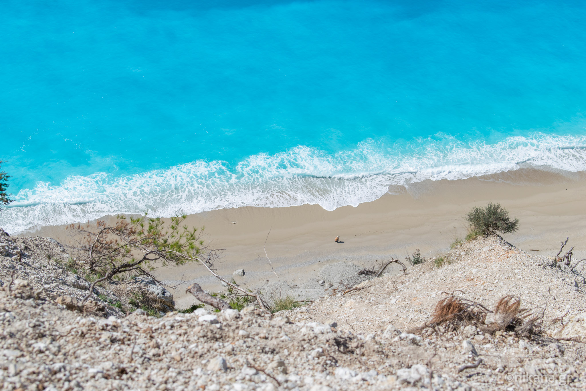 La spiaggia di Egremni